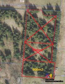 Na SprzedaŻ DziaŁka W Cigacicach 900 M2